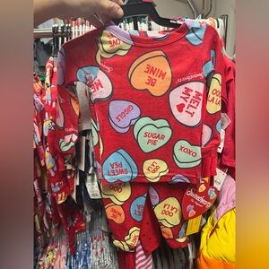 Sweethearts Valentines Kids Pajama Set -